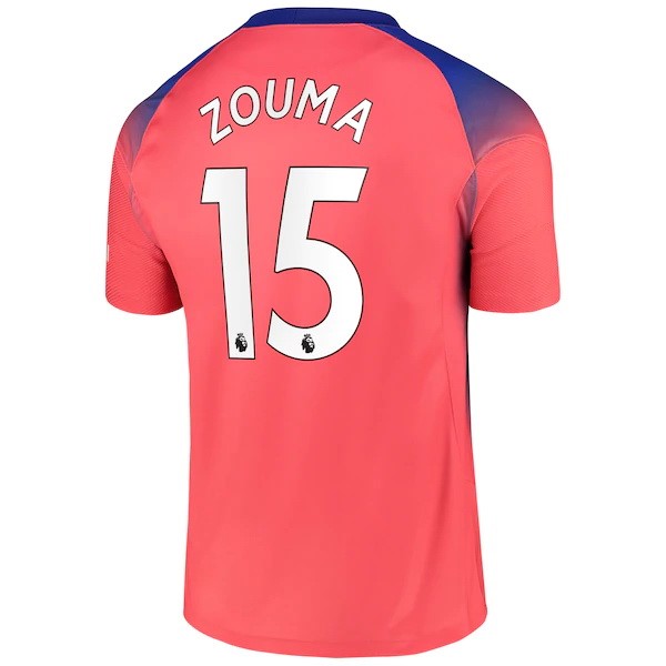 Trikot Chelsea NO.15 Zouma Ausweich 2020-21 Orange Fussballtrikots Günstig